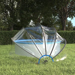VIDAXL Dome de piscine rond 376x188 cm PVC