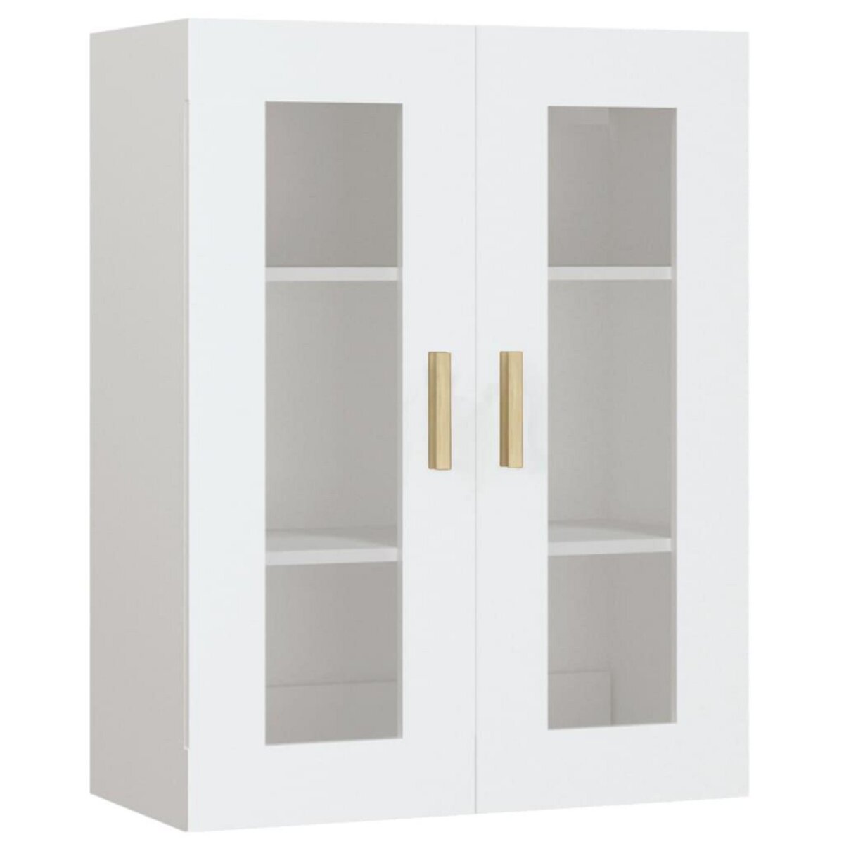 VIDAXL Armoire murale suspendue Blanc 69,5x34x90 cm