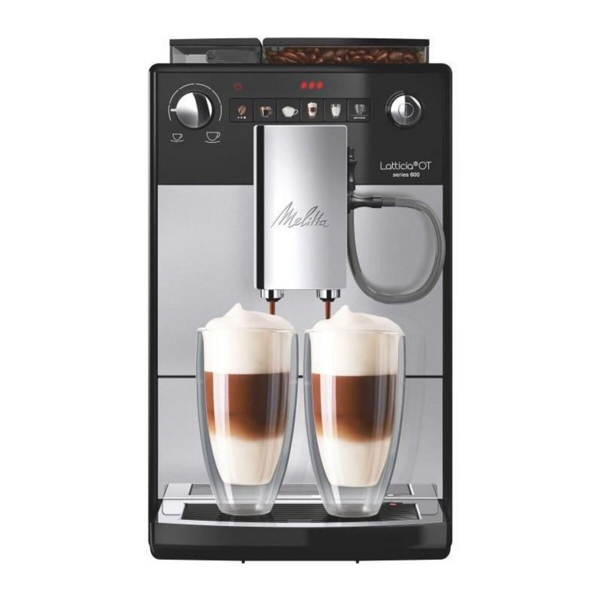Melitta Machine a café automatique - MELITTA - Latticia OT F300-101 - Argent