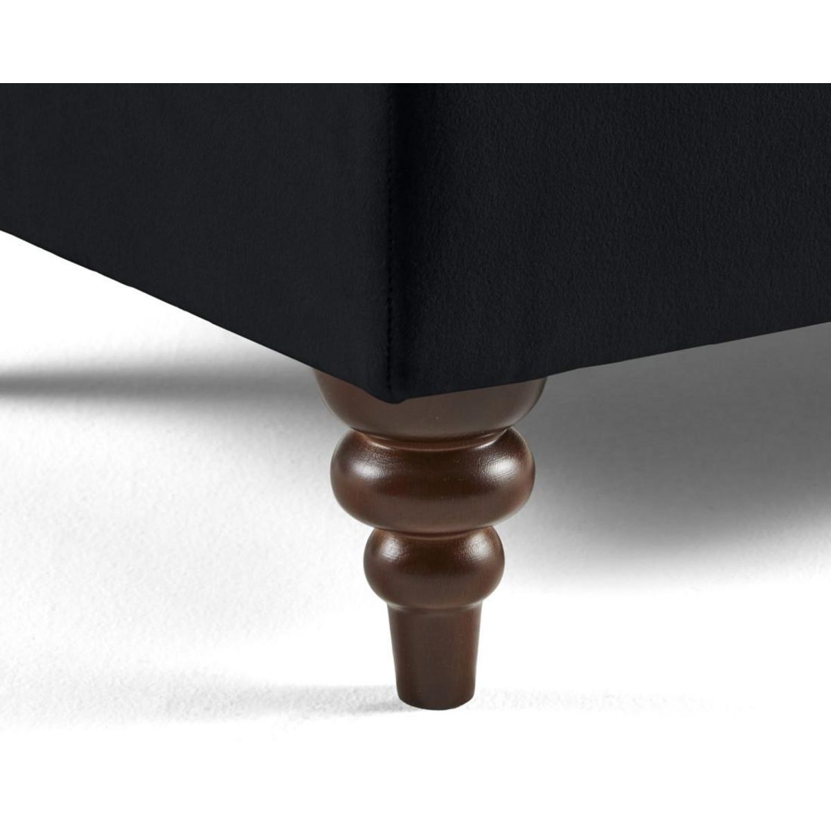 BEST MOBILIER Flamingo - canapé droit 2 places en velours