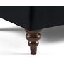 Voir la diapositive 6 : BEST MOBILIER Flamingo - canapé droit 2 places en velours