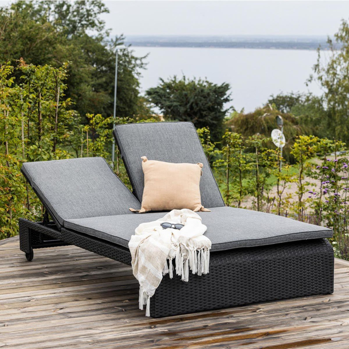 Paris Prix Transat Double à Roulettes  London  196cm Noir