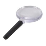 Paris Prix Loupe Grossissante  3 Zooms  11cm Noir & Transparent