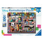 Voir la diapositive 1 : RAVENSBURGER Puzzle 100 p xxl - l'étagère du collectionneur disney