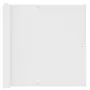 VIDAXL Ecran de balcon Blanc 90x500 cm Tissu Oxford