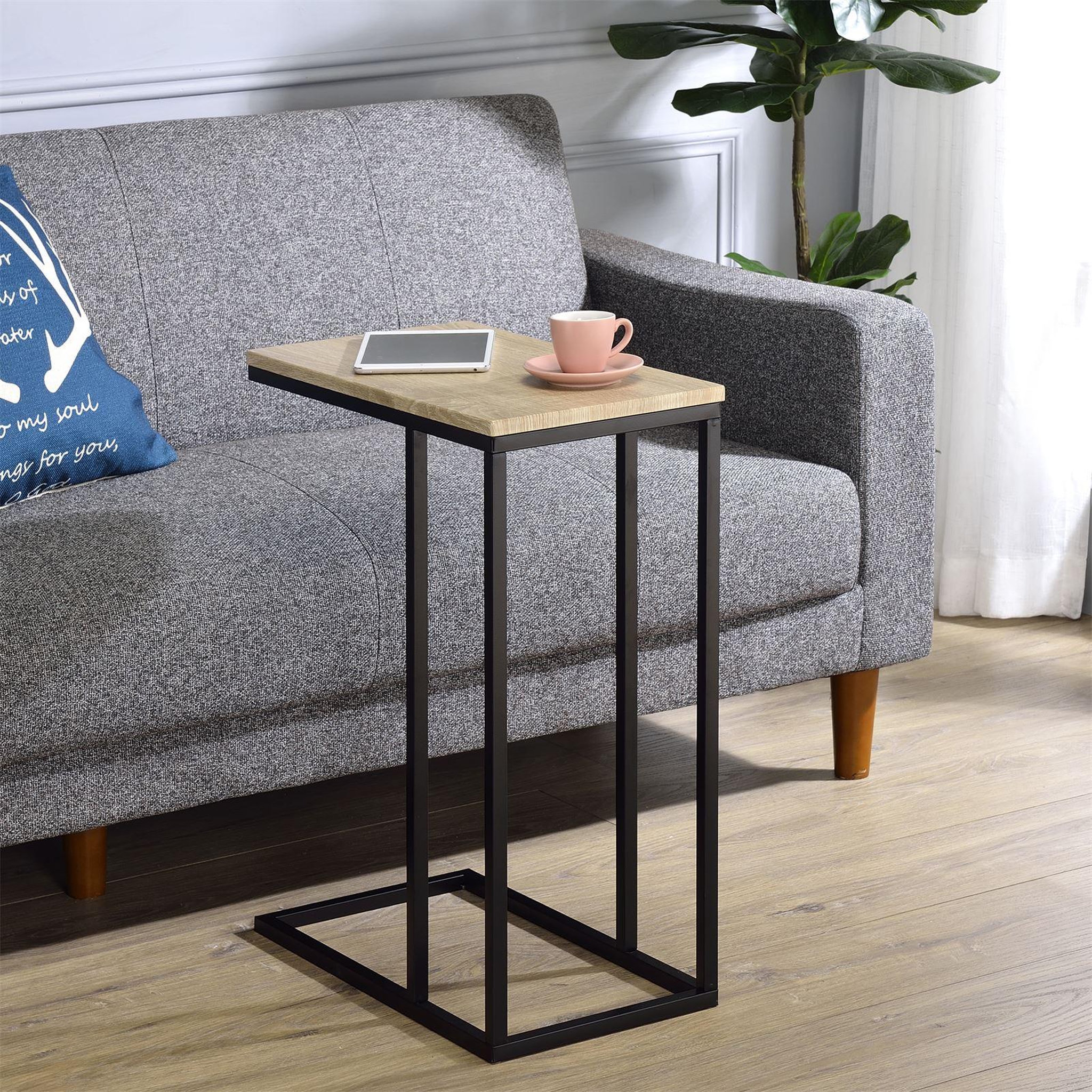 Voir la diapositive 2 : IDIMEX Table d'appoint rectangulaire DEBORA