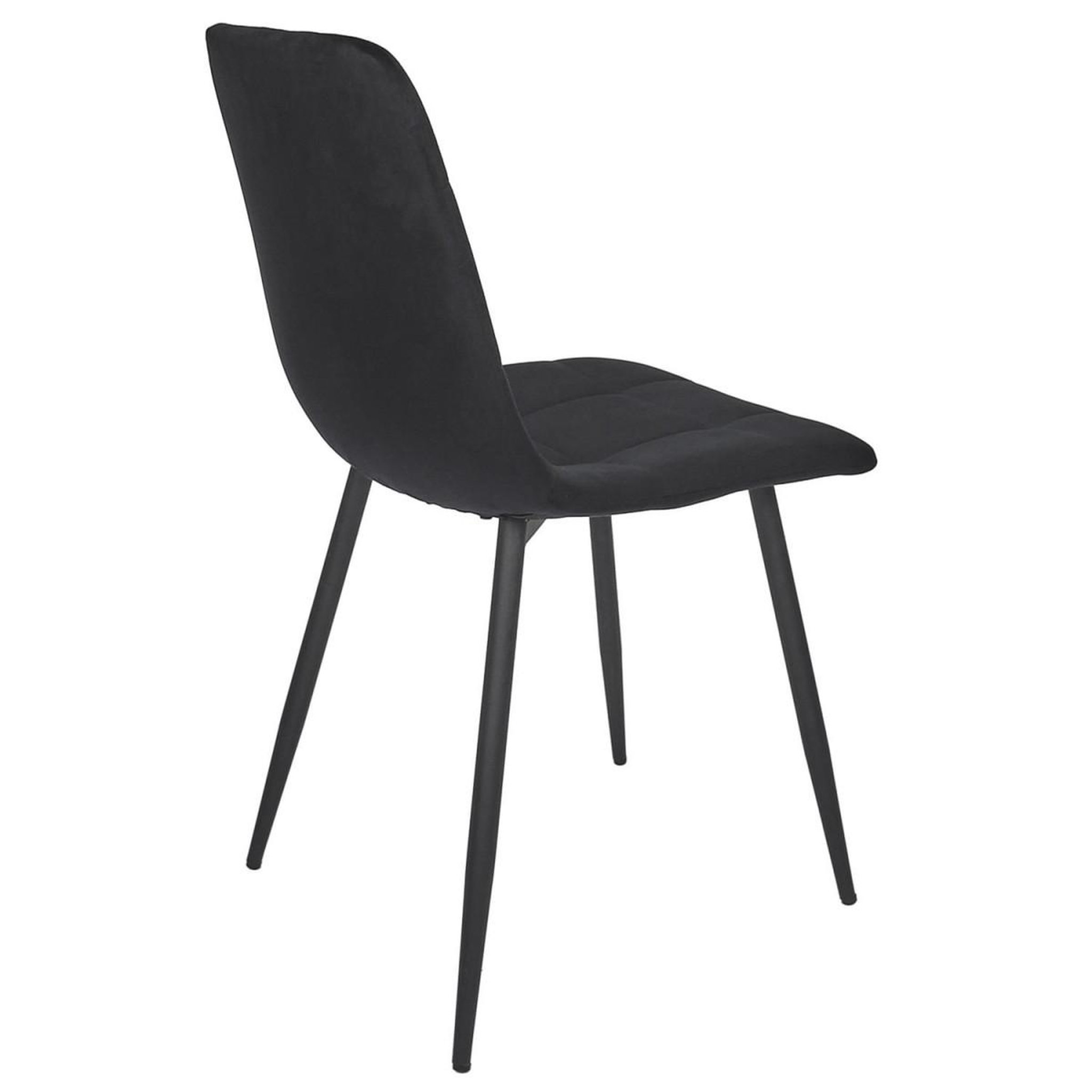 Voir la diapositive 6 : The Home Deco Factory Lot de 4 chaises  mateo  88cm noir