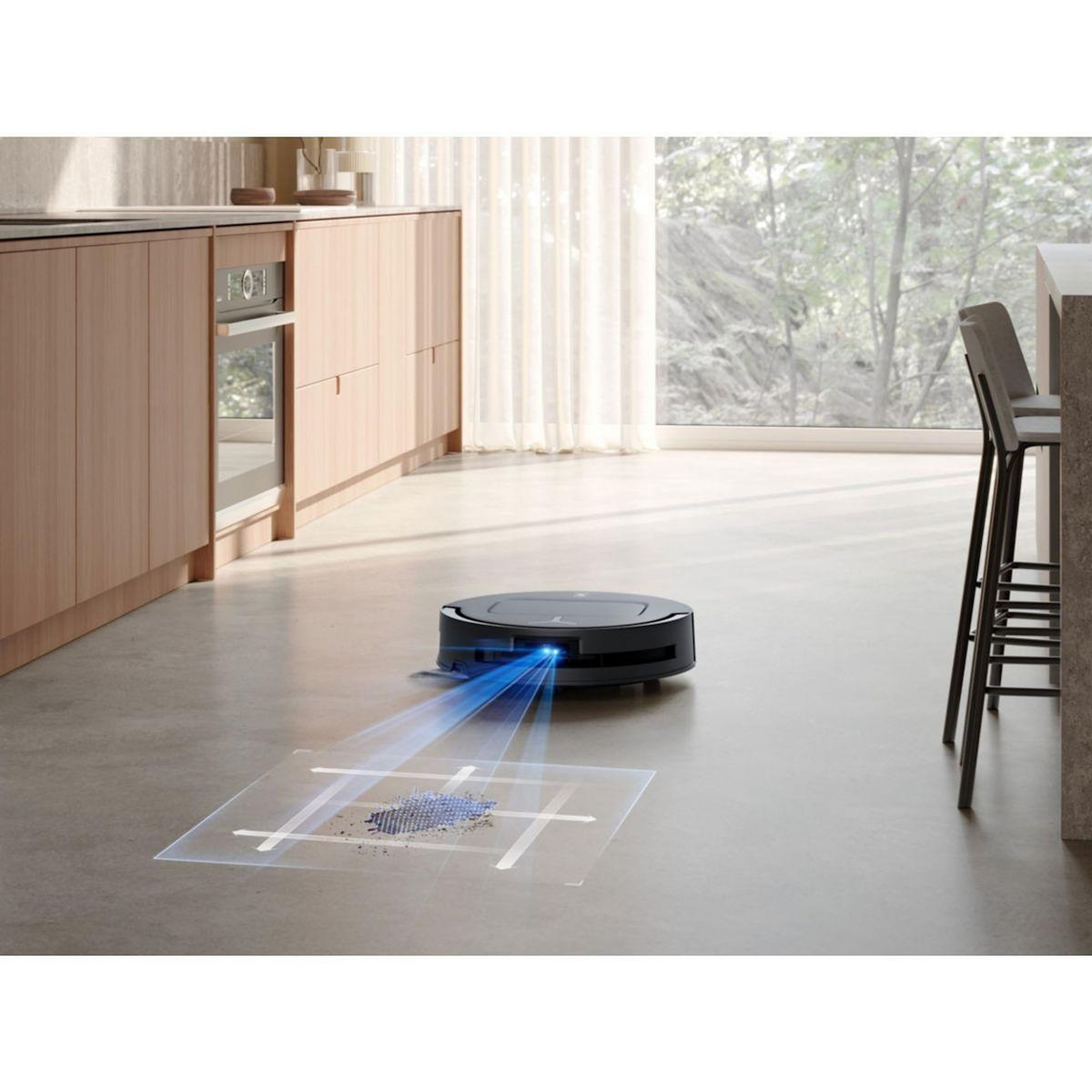 ECOVACS Robot Aspirateur Laveur Deebot T80 Omni Black