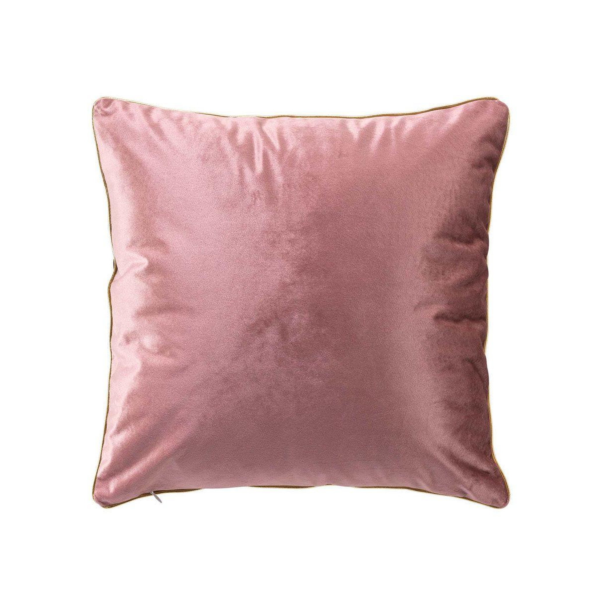 Voir la diapositive 2 : Douceur d'Intérieur Coussin déco velours  noria  45x45cm bordeaux