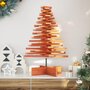 Voir la diapositive 1 : VIDAXL Arbre de Noël en bois pour décoration 80 cm bois de pin massif