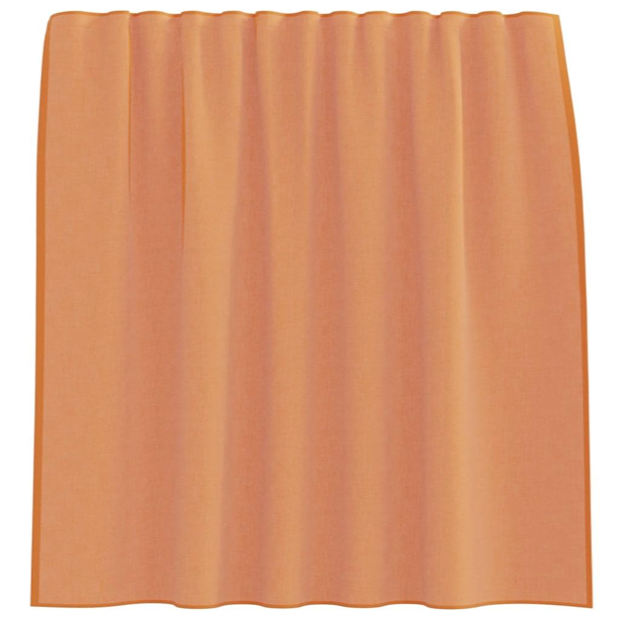 Voir la diapositive 4 : VIDAXL Rideaux en voile avec boucles 2 pcs terre cuite 140x140 cm