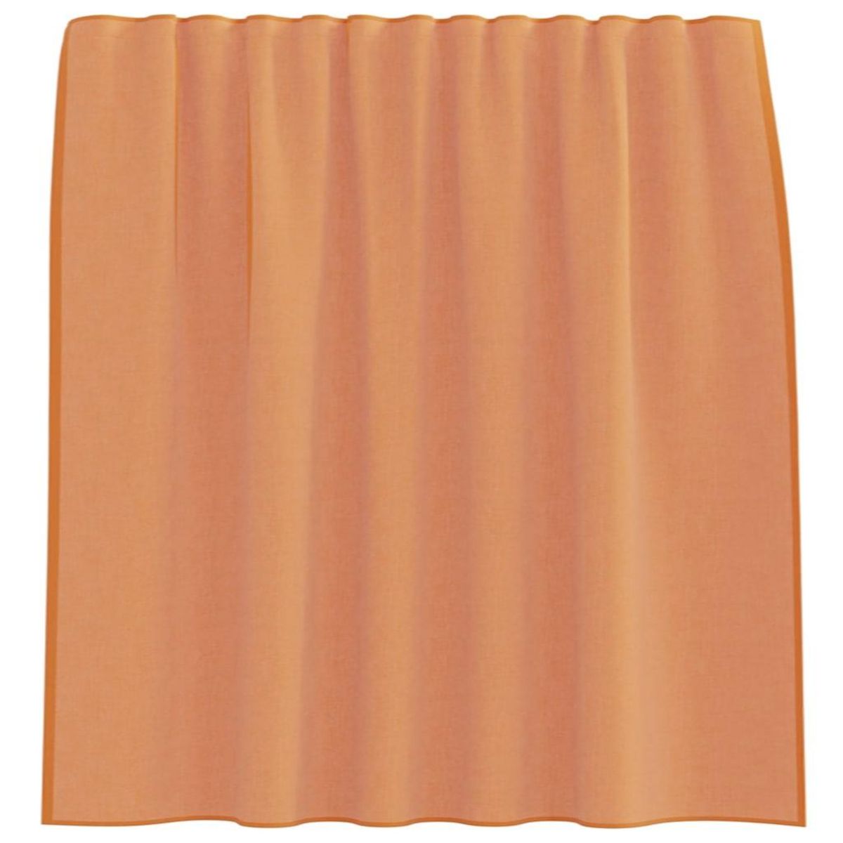 VIDAXL Rideaux en voile avec boucles 2 pcs terre cuite 140x140 cm