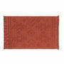 Voir la diapositive 1 : Paris Prix Tapis Déco à Franges  Cilaos  120x170cm Terracotta