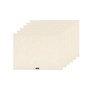 Voir la diapositive 1 : BJORN Set de table rectangulaire - 6 pièces - Feutre recyclé beige