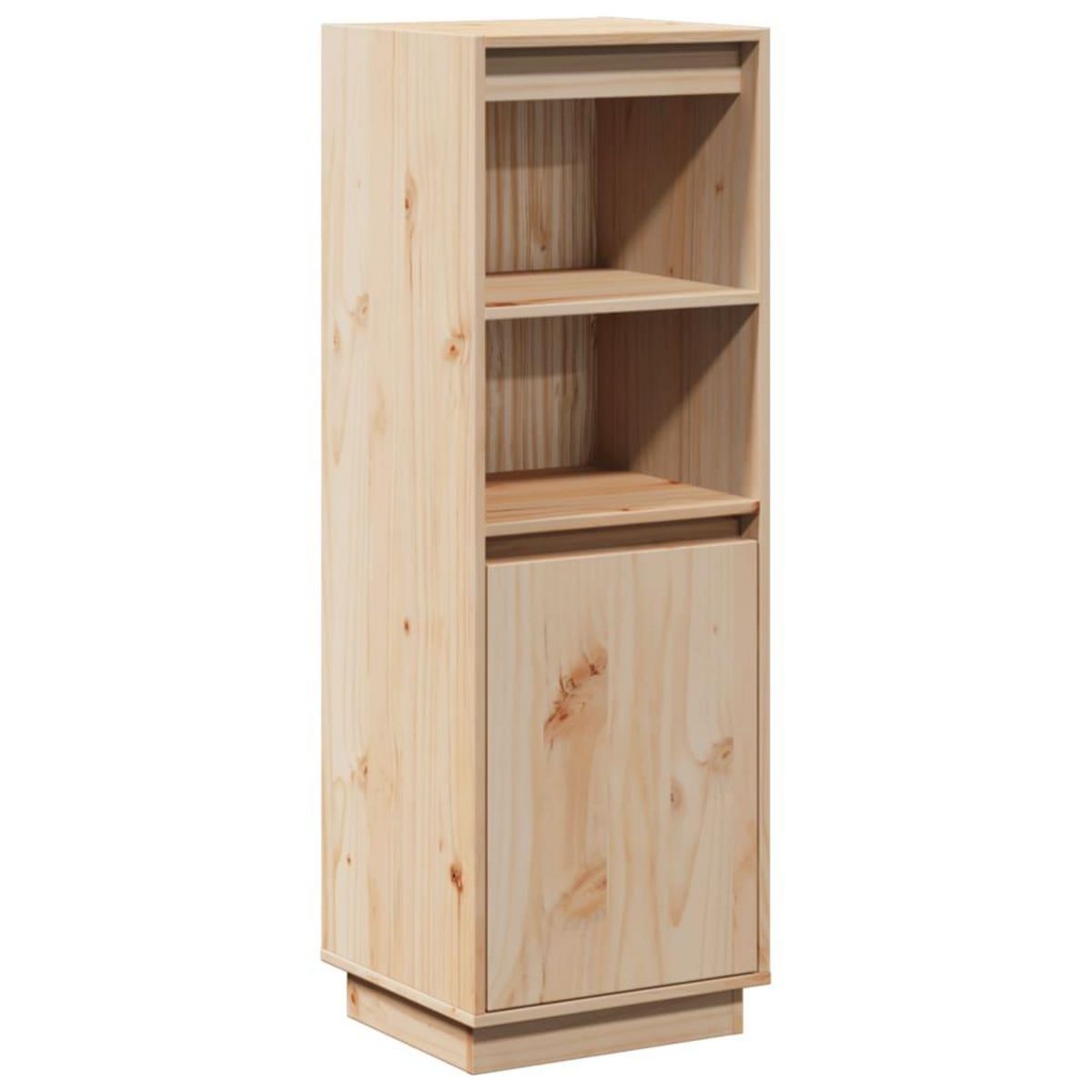 VIDAXL Buffet haut 37x34x110 cm Bois massif de pin