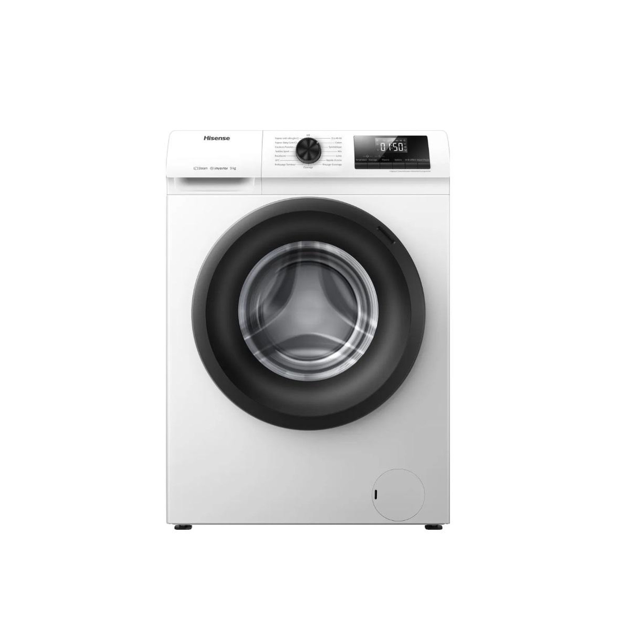 Hisense Lave-linge frontal 9 kg 1400 tours/min - wfqp901418vm