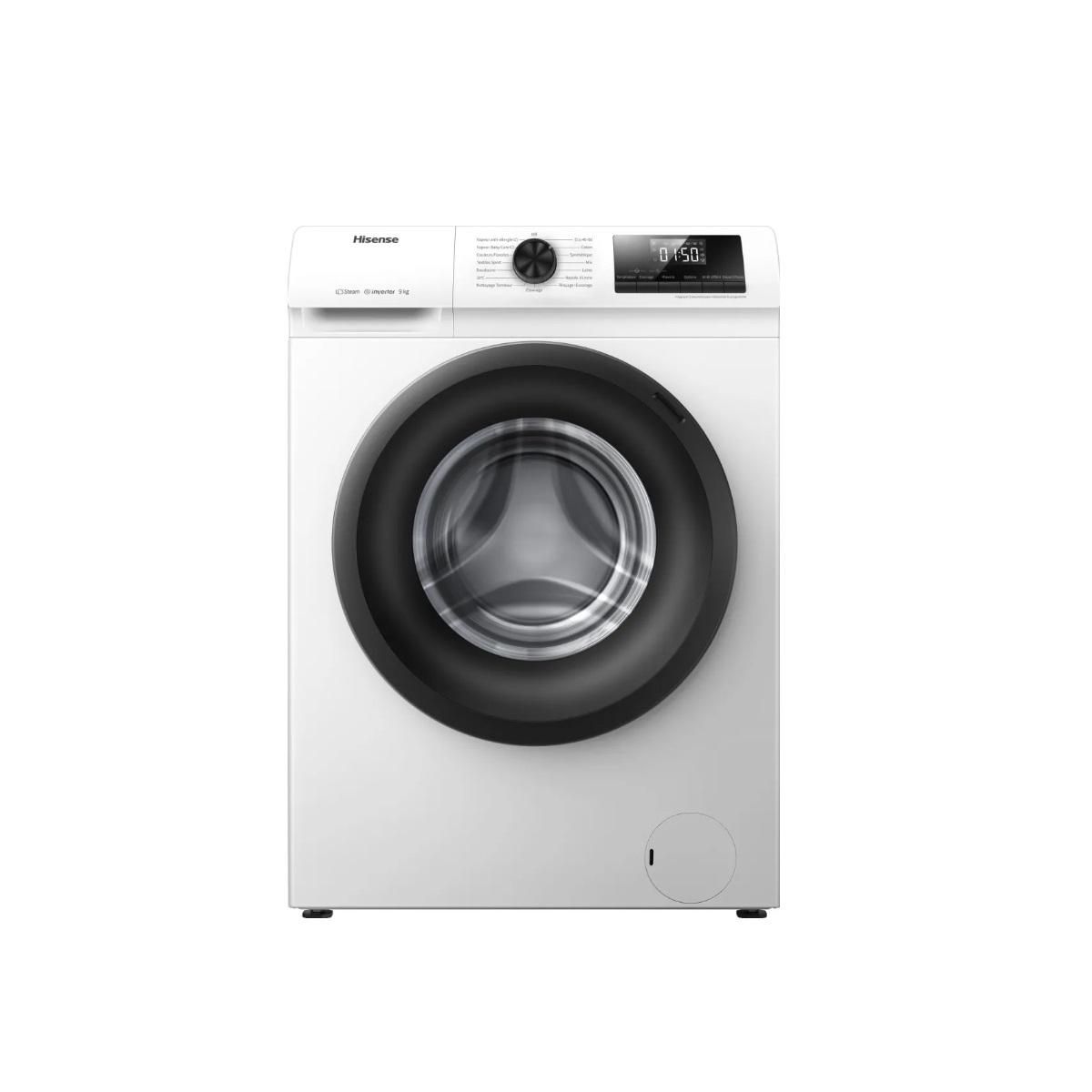 Hisense Lave-linge hublot 9 kg 1400 tours/min - WFQP901418VM