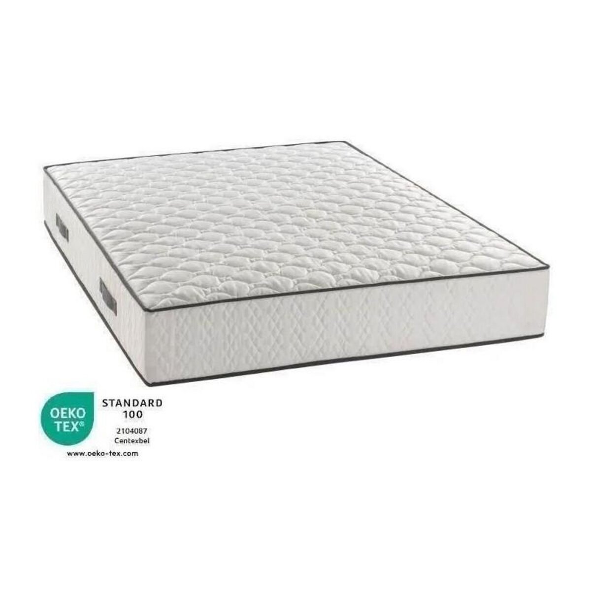 DEKO DREAM Matelas 140x200 cm - 580 ressorts ensachés - 7 zones de confort - 24 cm - DEKO DREAM Détente