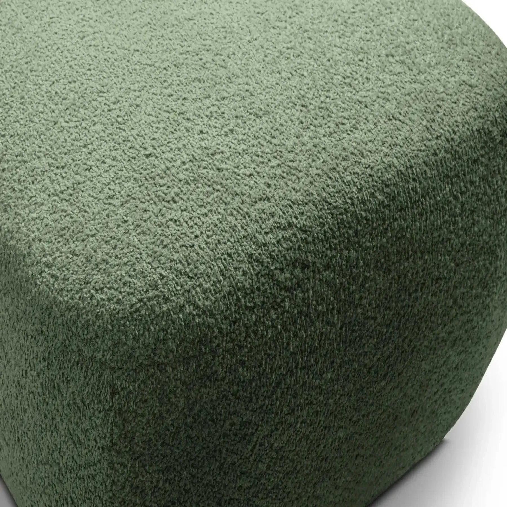 Voir la diapositive 4 : CASANOVA PARIS Santiago - pouf tissu bouclette