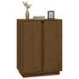 Voir la diapositive 4 : VIDAXL Buffet Marron miel 60x35x80 cm Bois massif de pin