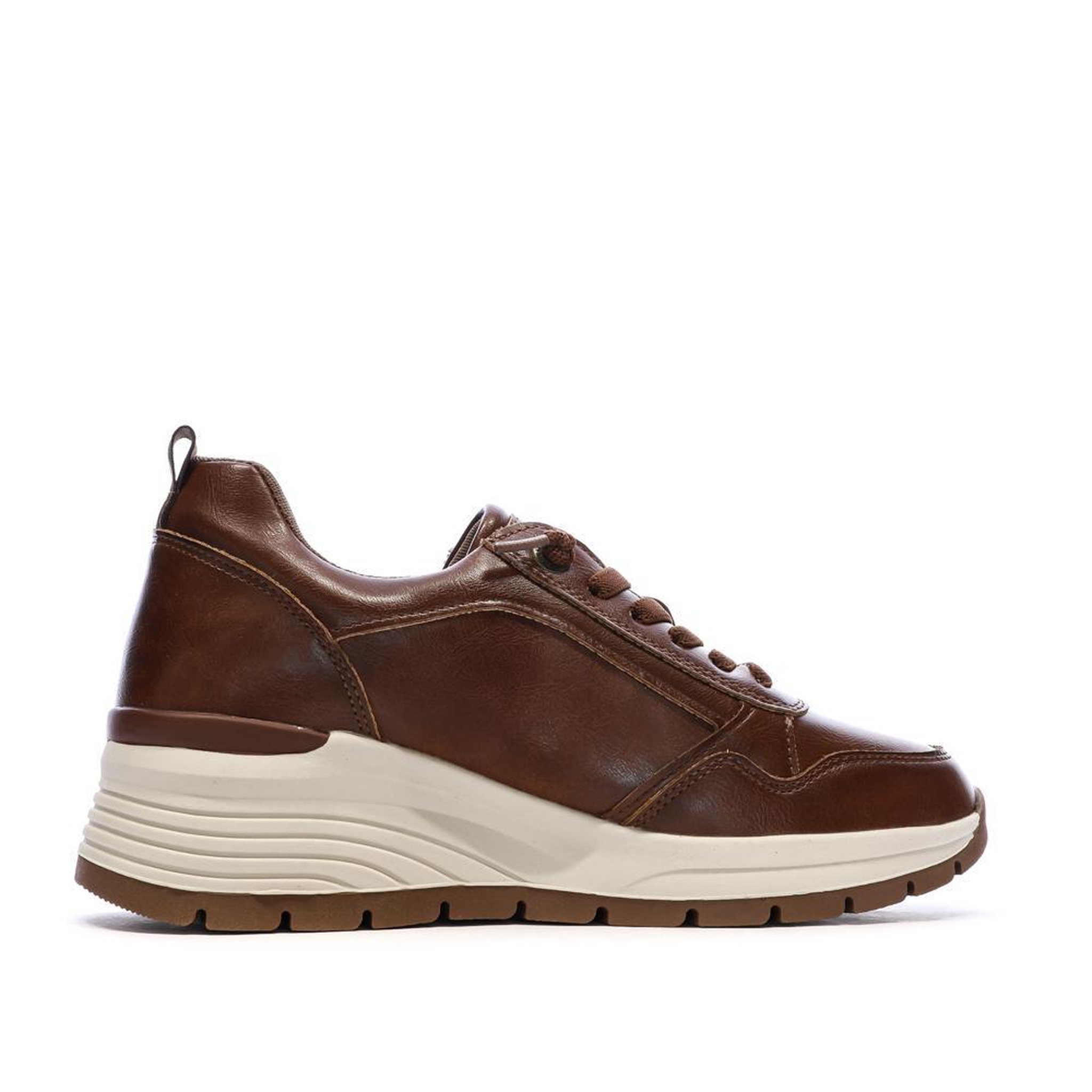 Voir la diapositive 3 : REFRESH Baskets marron femme refresh 172938