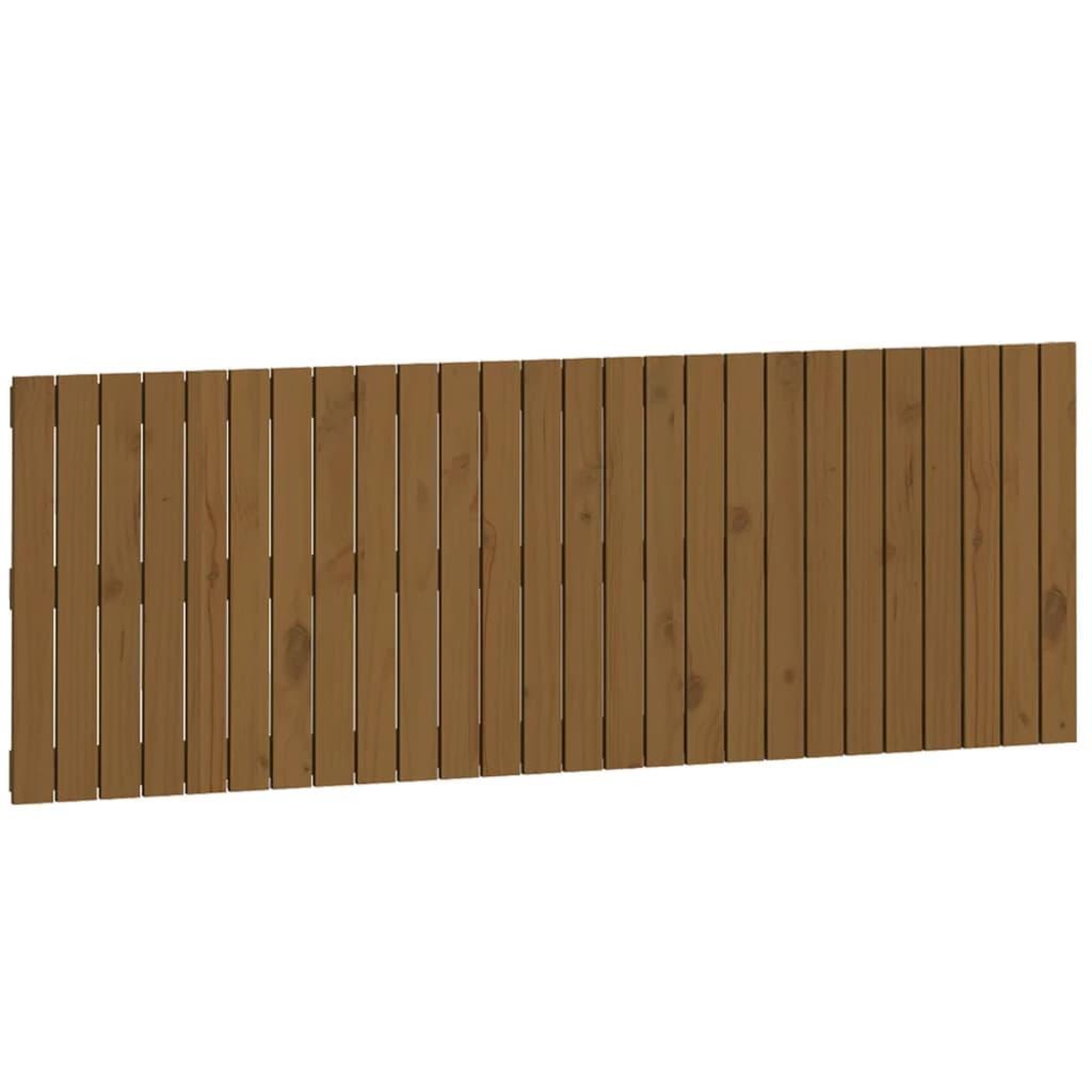 Voir la diapositive 2 : VIDAXL Tete de lit murale Marron miel 166x3x60 cm Bois massif de pin