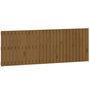 Voir la diapositive 2 : VIDAXL Tete de lit murale Marron miel 166x3x60 cm Bois massif de pin