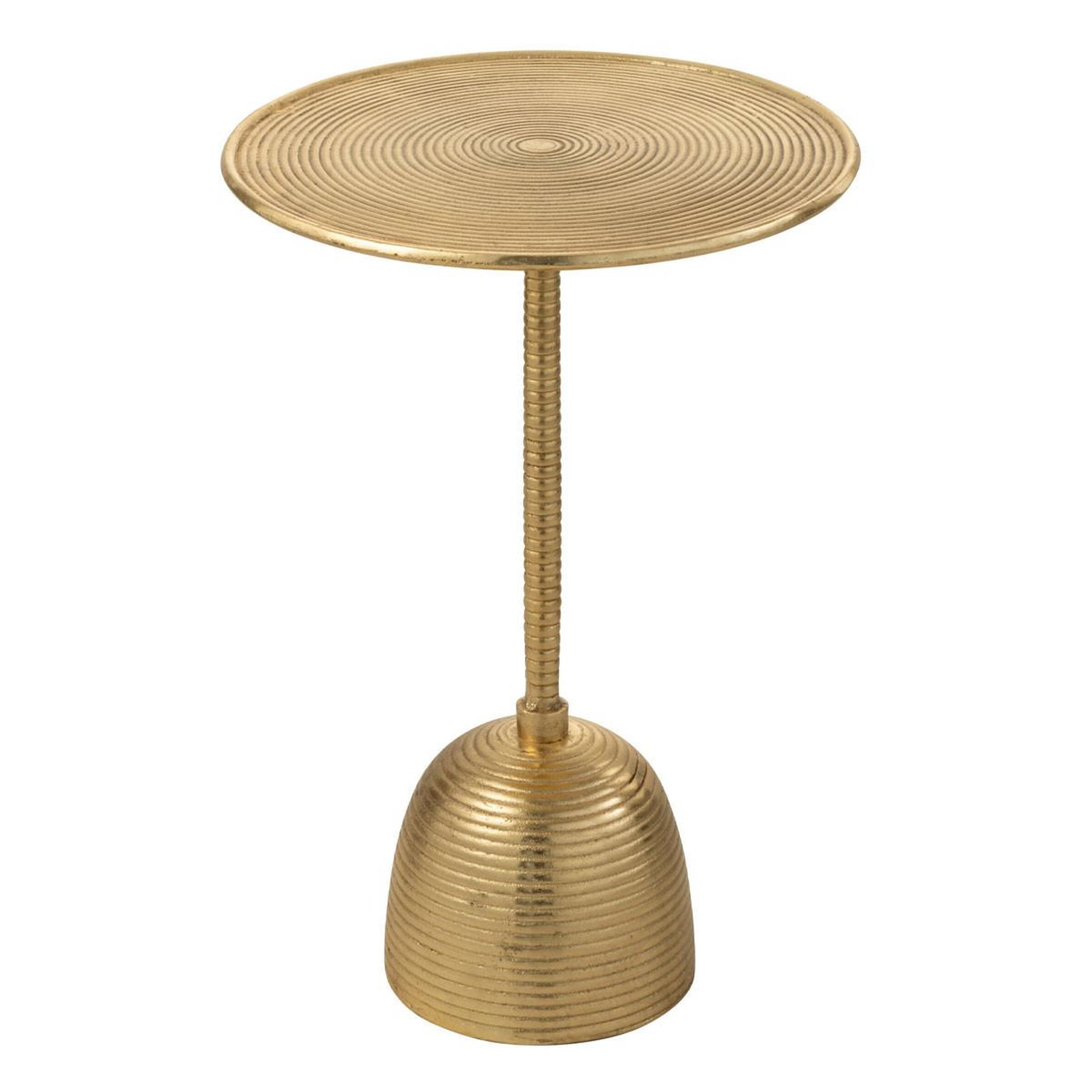 J-LINE Table d'appoint design  lera  57cm or