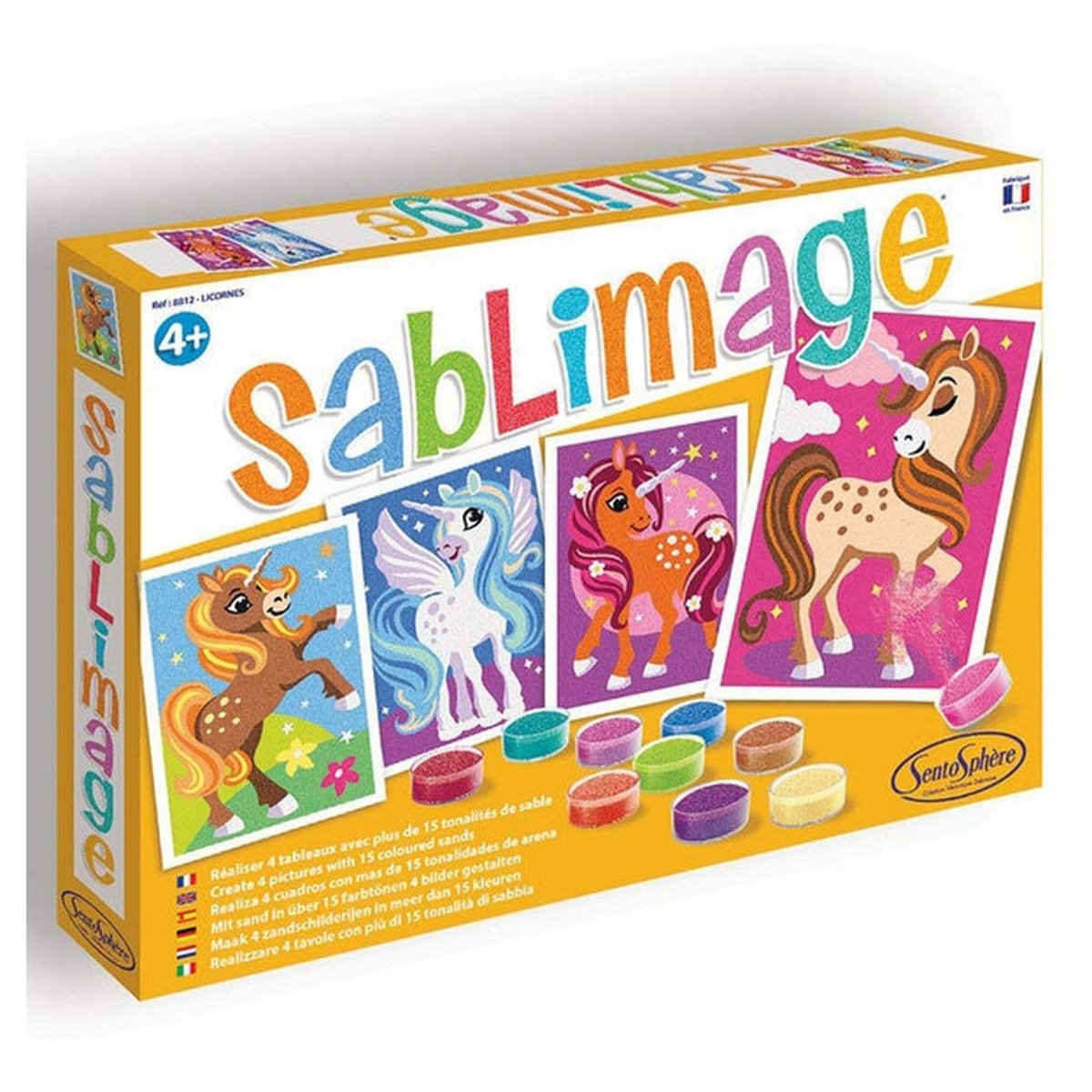 Sentosphère Sablimage licornes