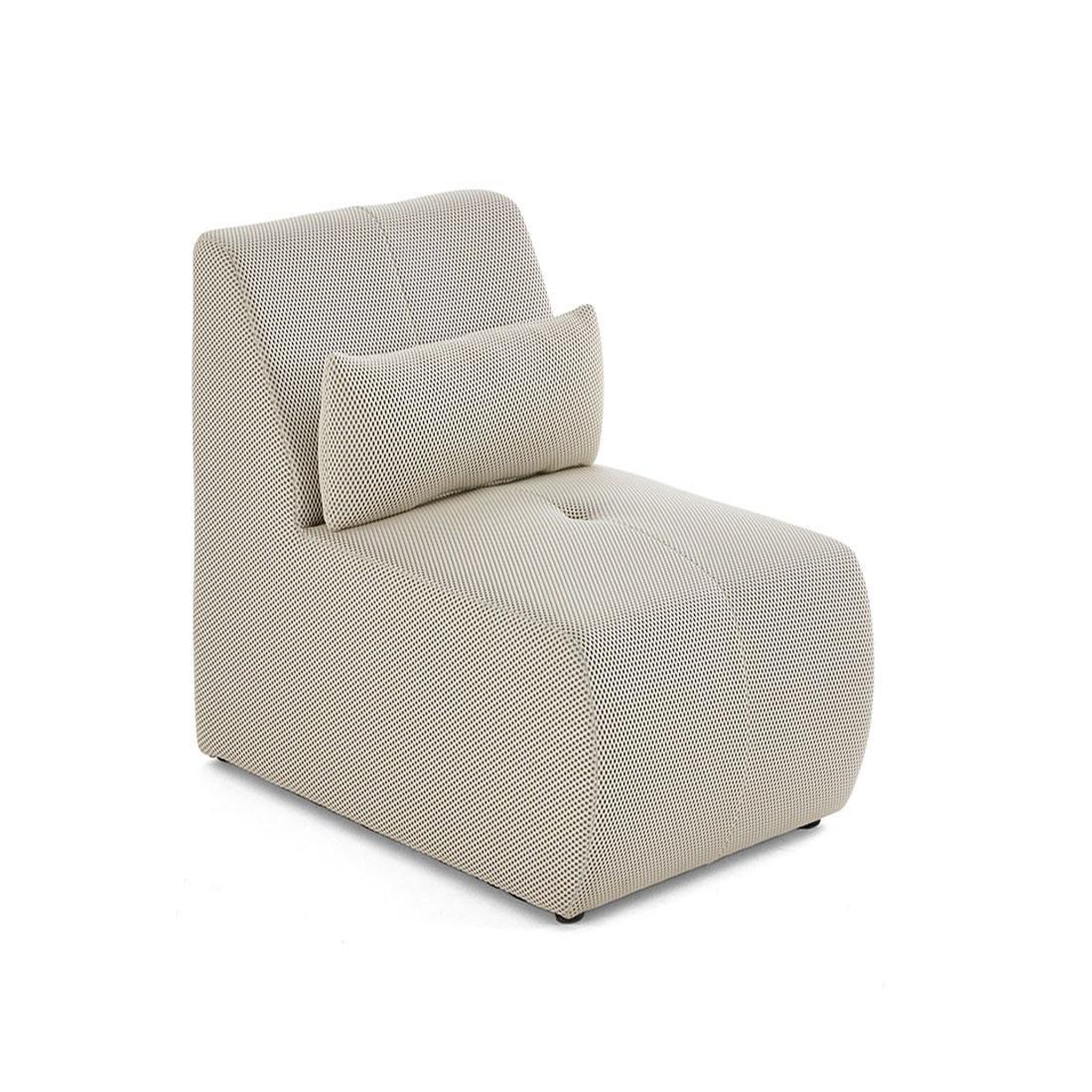 Voir la diapositive 2 : LISA DESIGN Onyx - fauteuil sans accoudoirs - en tissu mailles 3d