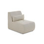 Voir la diapositive 2 : LISA DESIGN Onyx - fauteuil sans accoudoirs - en tissu mailles 3d