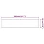 Voir la diapositive 6 : VIDAXL Auvent vertical Vert clair 60x360 cm Tissu oxford