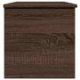 Voir la diapositive 5 : VIDAXL Boîte de rangement chene marron 102x35x35 cm bois d'ingenierie
