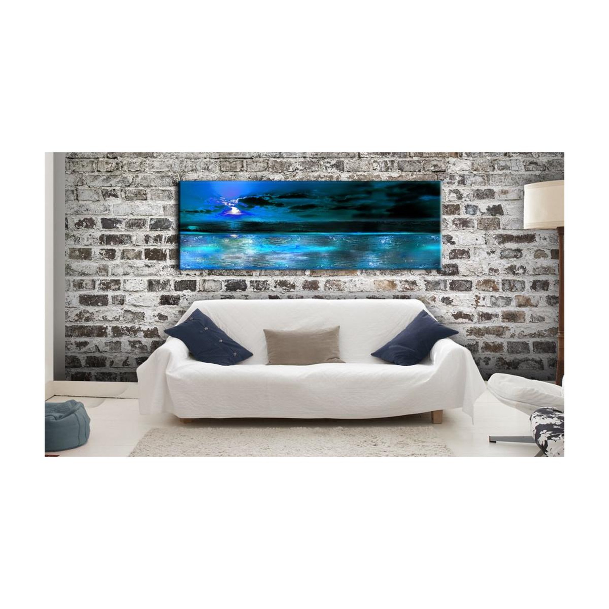 Voir la diapositive 2 : Paris Prix Tableau Imprimé  Sapphire Ocean