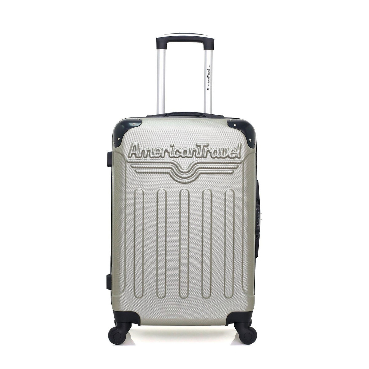 AMERICAN TRAVEL AMERICAN TRAVEL - Valise Weekend HARLEM-A 60 cm 4 Roues