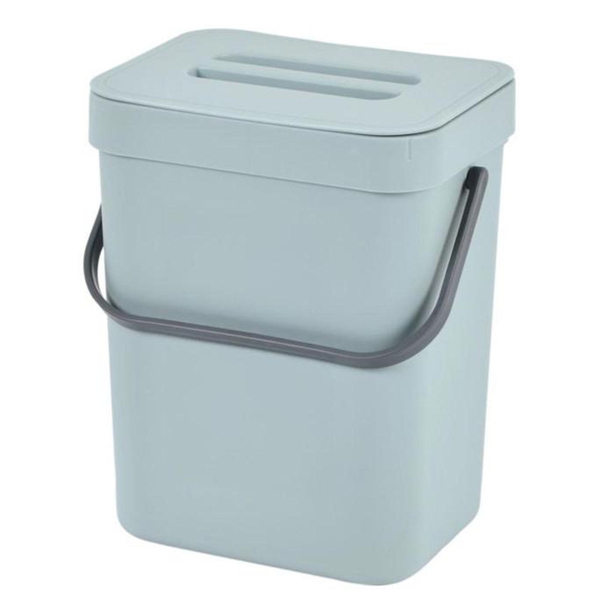 Paris Prix Poubelle de Compost Accrochable  Merle  3L Bleu Givré