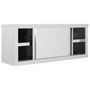 Voir la diapositive 4 : VIDAXL Armoire de cuisine avec portes coulissantes 120x40x50 cm Inox