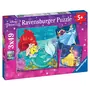 RAVENSBURGER Puzzle 3x49 pièces - Aventure des princesses / Princesses Disney