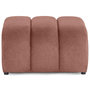 Voir la diapositive 1 : LISA DESIGN Debbie - pouf en tissu texturé