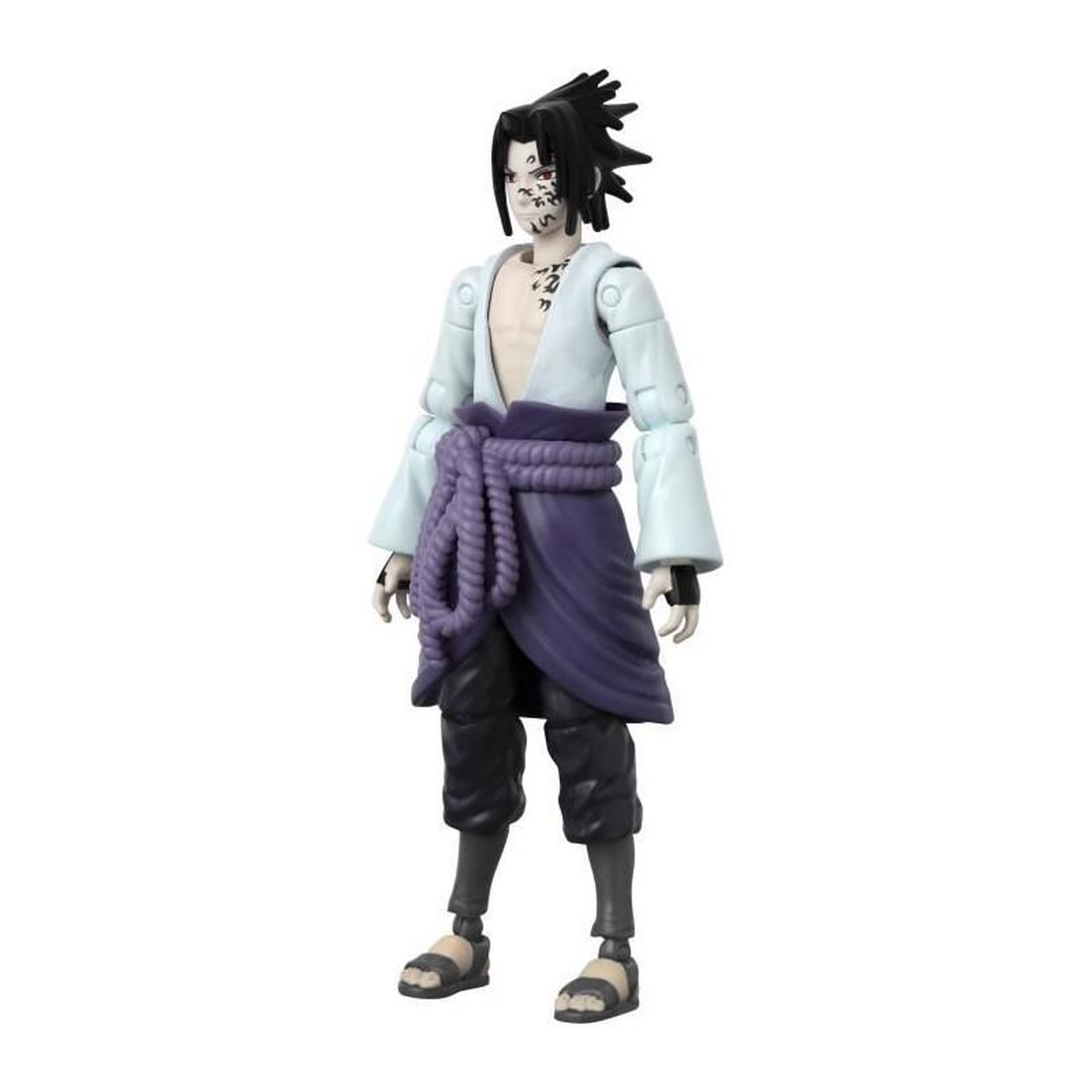 BANDAI Anime Heroes Beyond - Naruto Shippuden - Figurine Sasuke 17cm - BANDAI