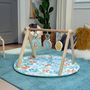 Voir la diapositive 6 : MARKET24 INGENUITY Tapis d'éveil Sun Valley, arche de jeu en bois - 3 jouets amovibles - pliable