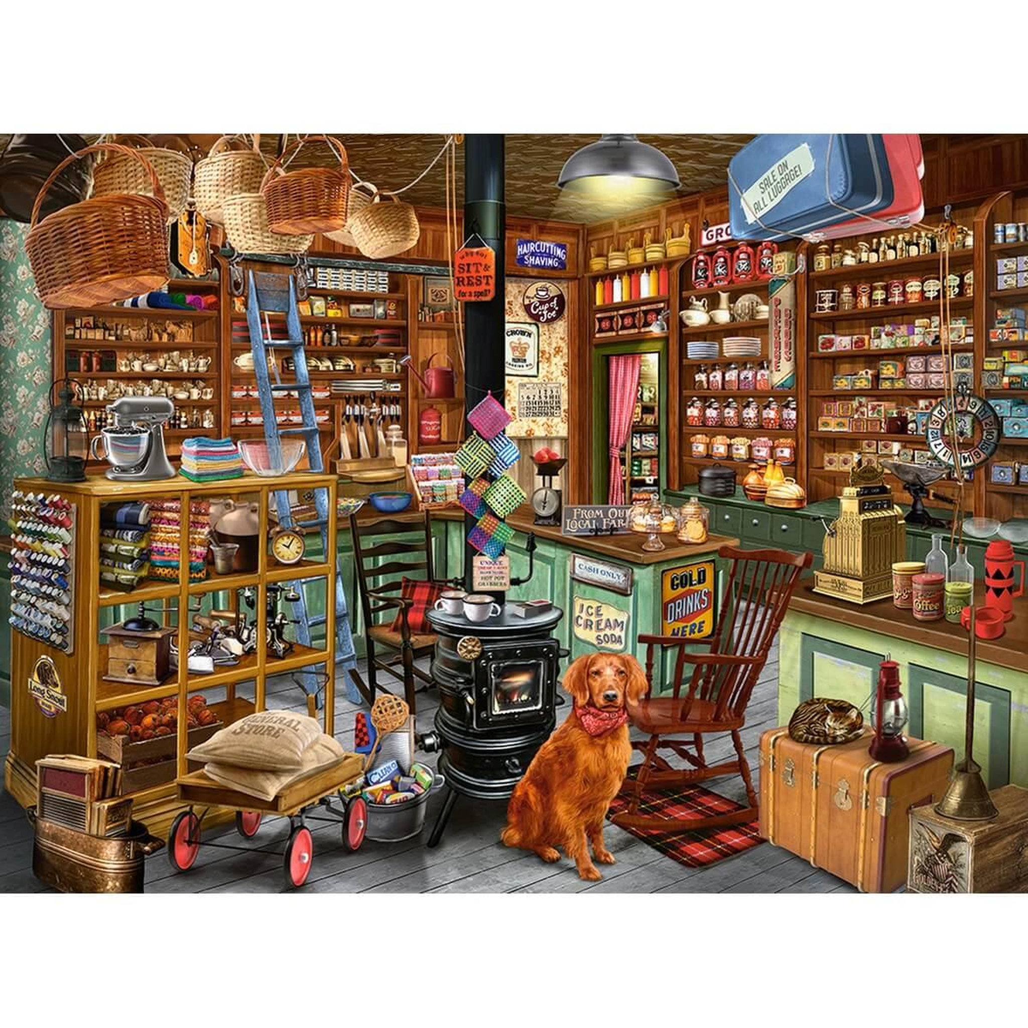 Castorland Puzzle 2000 pièces : général marchandise