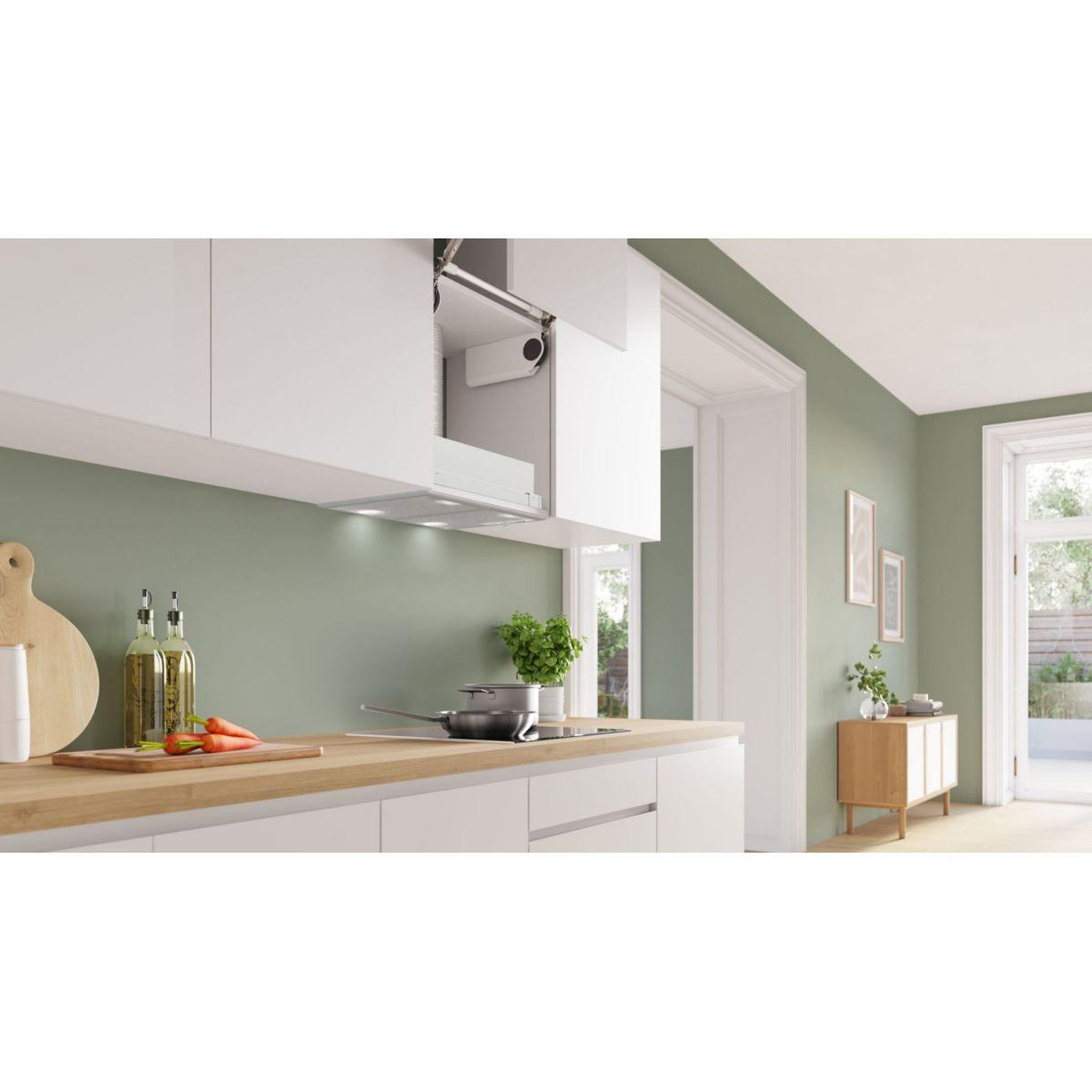 Voir la diapositive 3 : BOSCH Hotte encastrable dhl555bm