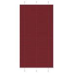 VIDAXL Store plisse rouge bordeaux 110x200 cm largeur du tissu 109,4cm