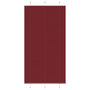 Voir la diapositive 1 : VIDAXL Store plisse rouge bordeaux 110x200 cm largeur du tissu 109,4cm