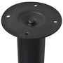 Voir la diapositive 4 : VIDAXL Pied de table telescopique 2 pcs Noir 710 mm - 1100 mm