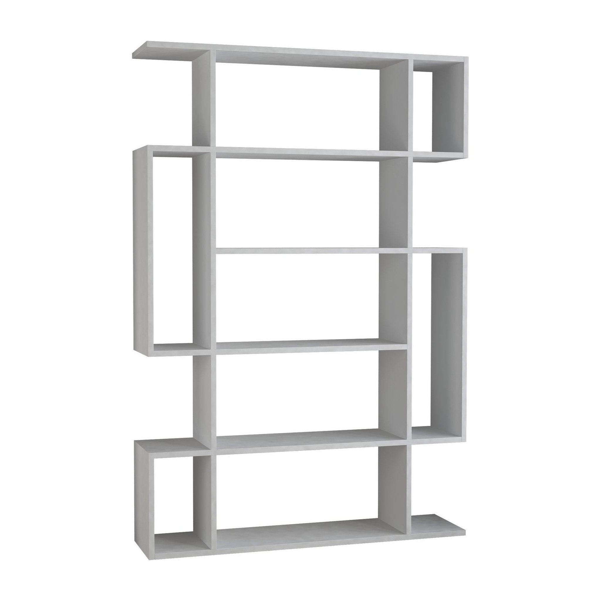 Habitat et Jardin Bibliothèque en bois  mito  - 110 x 25 x 161 cm - blanc