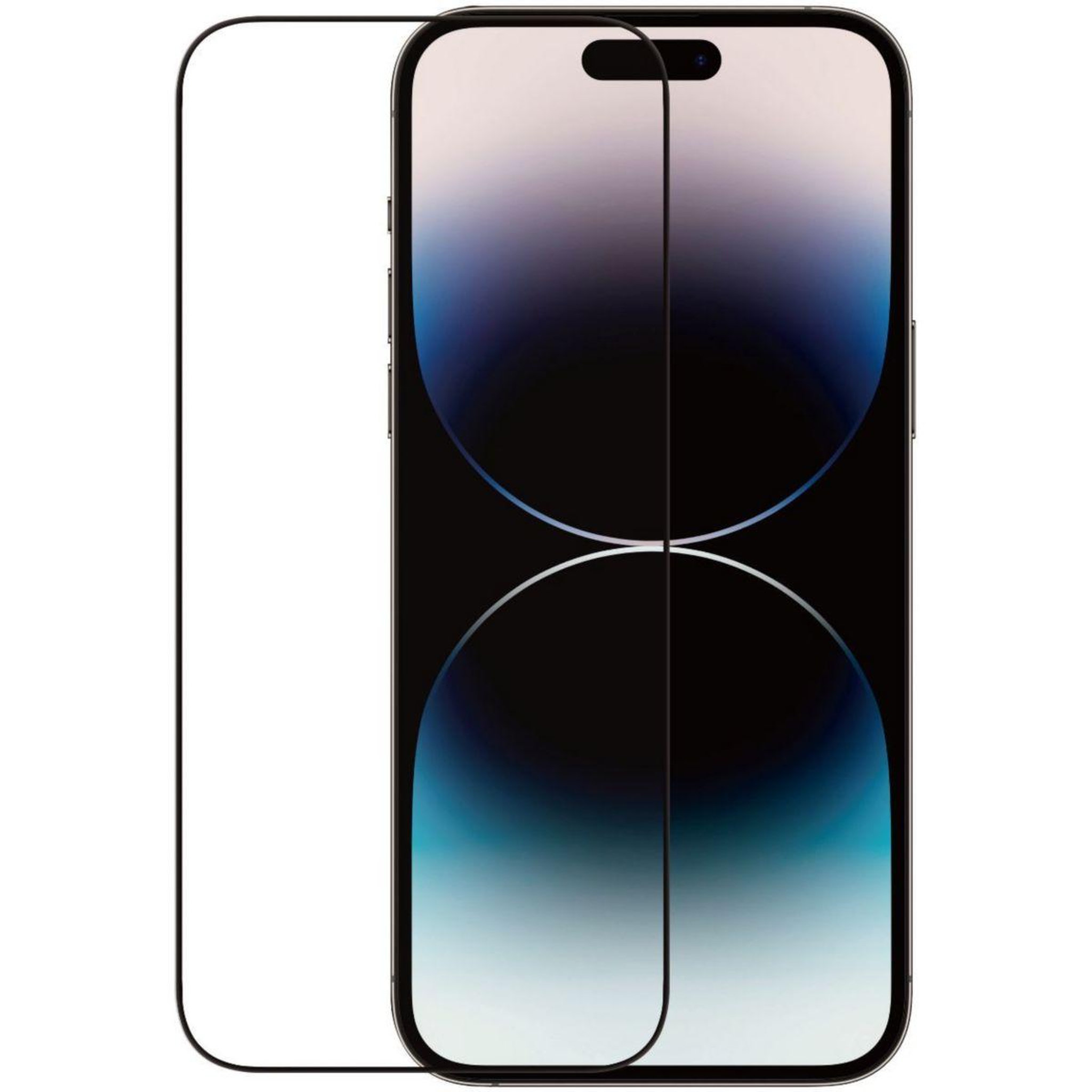 Voir la diapositive 2 : ADEQWAT Protège écran iPhone 15 Pro Max Verre trempé
