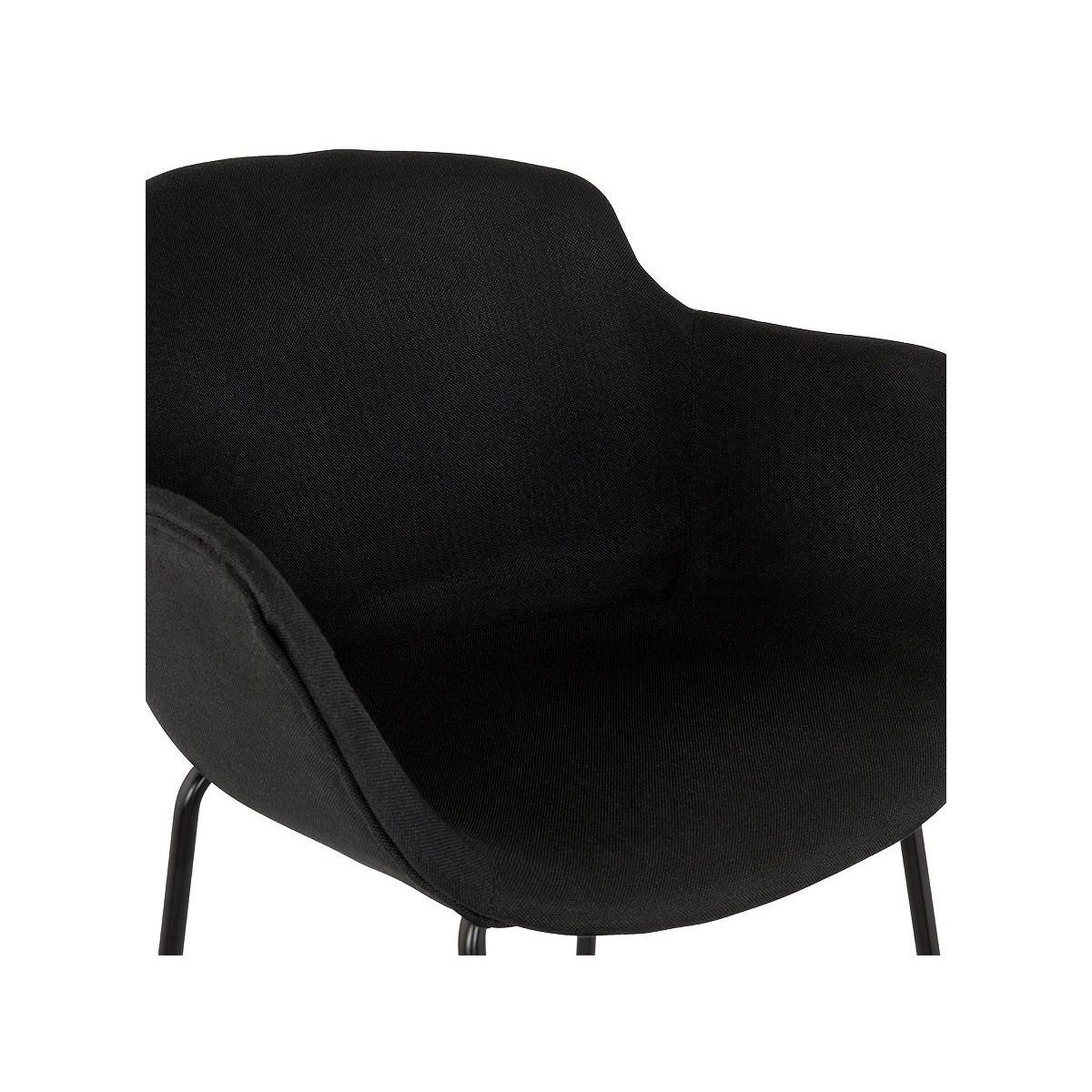 Voir la diapositive 6 : Paris Prix Tabouret de bar design  largesa  97cm noir