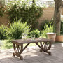 Voir la diapositive 3 : VIDAXL Table basse de jardin 90x50x40 cm bois de sapin massif